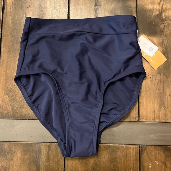 Kona Sol navy swimsuit bottoms - Picture 1 of 2